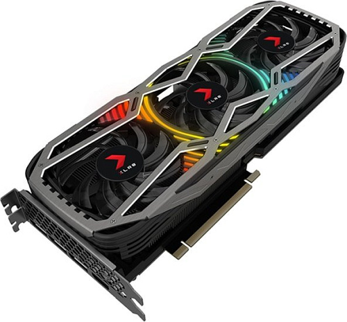 Видеокарта PNY GeForce RTX 3080 10GB XLR8 Revel Epic-X RGB Triple Fan LHR