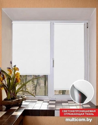 Рулонные шторы Lm Decor Симпл Блэкаут LM 68-01 180x185