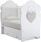 Классическая детская кроватка Nuovita Fortuna Swing (белый)