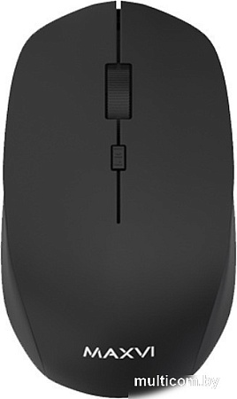 Мышь Maxvi MWS-03 (черный)