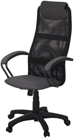 Офисный стул Mio Tesoro Эрнесто (серый/черный)