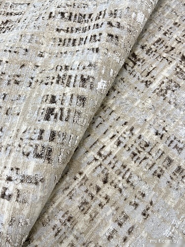 Ковер для жилой комнаты Bossan Rome E026A-VIZON-BEJ (1.4x2)