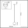 Подвесная люстра Odeon Light Mia 4227/12L