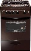 Кухонная плита Лысьва ЭГ 401 МС-2у (стеклянная крышка, коричневый)
