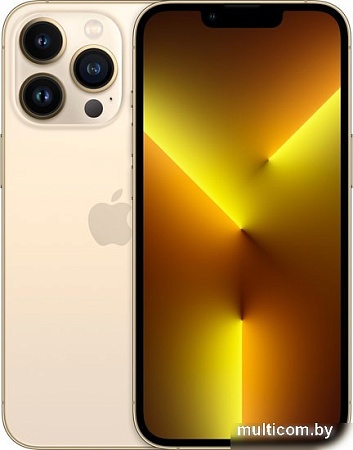 Смартфон Apple iPhone 13 Pro 128GB Восстановленный by Breezy, грейд A (золотой)