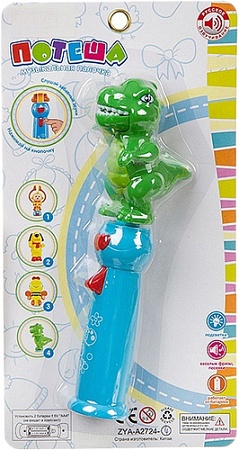 Интерактивная игрушка Zhorya Потеша палочка-дракончик Б94078