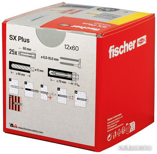 Fischer SX Plus 12x60 568012 (25 шт)