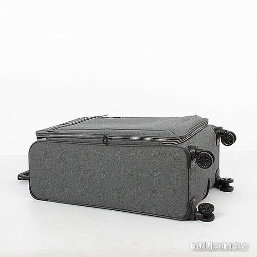 Чемодан-спиннер Francesco Molinary 338-1004/3-28GRY (серый)