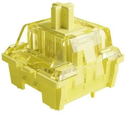 Клавиатура Akko 5075B Plus Black & Gold (Akko Cream Yellow V3)