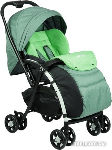 Коляска прогулочная «книга» Alis Jetta (зеленый)