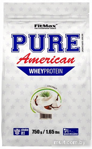 Протеин сывороточный (концентрат) Fitmax Pure American (750 г, кокос)