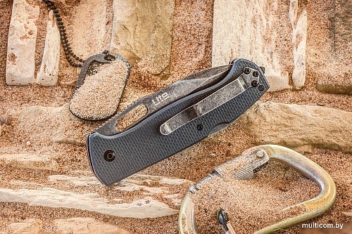 Складной нож Kizlyar Supreme Ute 440C BlackWash Gray