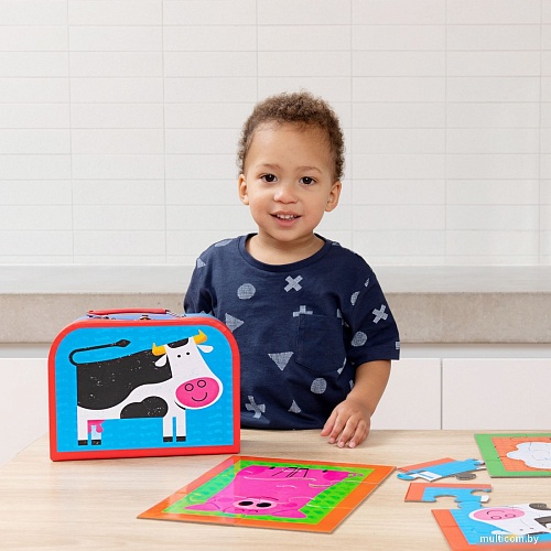 Мозаика/пазл Crocodile Creek Мой первый пазл. Корова 29507