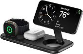 Беспроводное зарядное Satechi Qi2 Trio Wireless Charging Pad