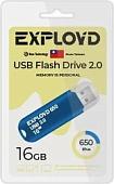 USB Flash Exployd 650 16GB (синий)