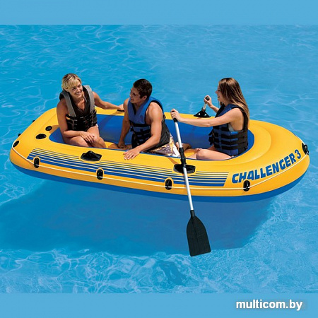 Гребная лодка Intex Challenger 3 Set (Intex-68370)