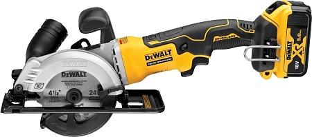 Дисковая (циркулярная) пила DeWalt DCS571P2 (с 2-мя АКБ, кейс)