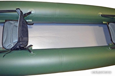 Надувная лодка Вольный ветер Ермак 450 Смарт (серый)