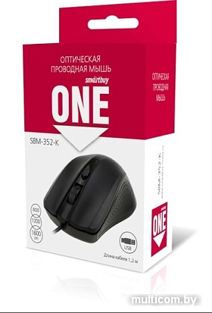 Мышь SmartBuy One 352 (черный)