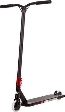 Трюковый самокат Novatrack Pixel 100 110A.PIXELS4.RD22 (черный/красный)