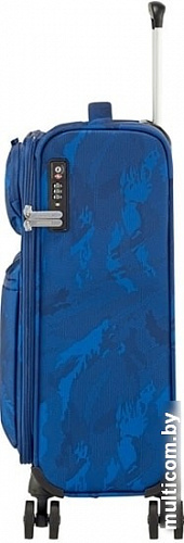 Чемодан-спиннер American Tourister Matchup Camo Blue 55 см