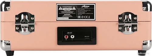 Виниловый проигрыватель Alive Audio Glam Blush