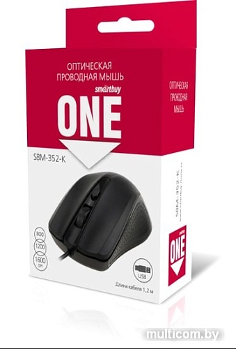 Мышь SmartBuy One 352 (черный)