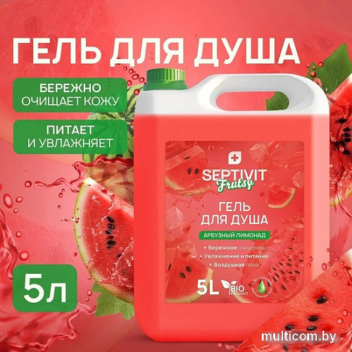 Septivit Гель для душа Frutsy Арбузный лимонад 5 л