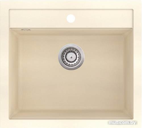 Кухонная мойка Aquasanita Quadro SQQ100W (миндаль 113)