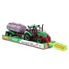 Трактор Полесье Прогресс с прицепом-цистерной 94636 (зелёный)