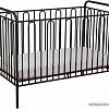 Классическая детская кроватка Polini Kids Vintage 110 (черный матовый)