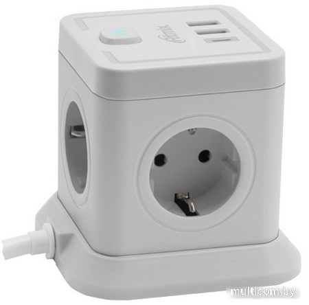 Сетевой фильтр Ritmix RM-242C (белый)