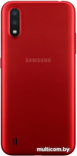 Смартфон Samsung Galaxy A01 SM-A015F/DS (красный)