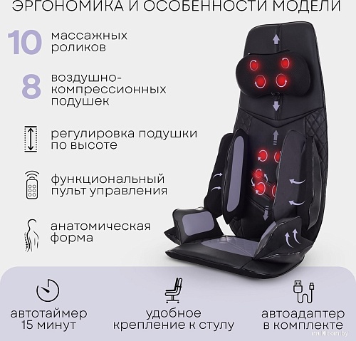 Массажная накидка на сиденье Planta MN-3000