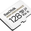Карта памяти SanDisk High Endurance microSDXC SDSQQNR-128G-GN6IA 128GB (с адаптером)