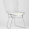 Стул Stool Group Bertoia (хром/белая подушка)