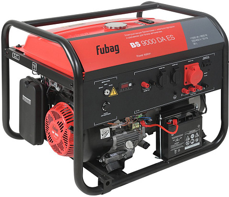 Бензиновый генератор Fubag BS 9000 DA ES 641093