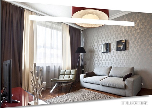 Dubiel Vitrum Fondo PS 100x60 зеркало [5905241002842]