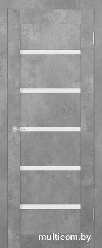 Юркас Stark ST8 ДО 60x200 (бетон светлый/мателюкс матовое)