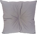 Декоративная подушка Sled Квадратная 40x40x12 (серый)
