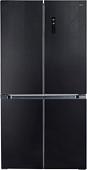 Четырёхдверный холодильник Ginzzu NFK-575 Black glass