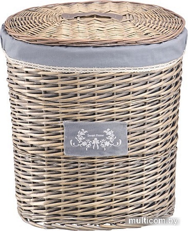 Корзина Natural House Лен EW-18L (серый)