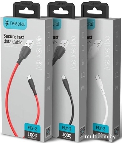 Celebrat FLY-2 Type-C (1 м, черный)