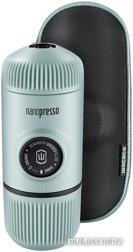 Ручная кофеварка WACACO Nanopresso Arctic Blue + Case