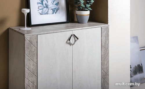 Комод Mobi Амели 13.107 (шелковый камень К349RT-бетон чикаго беж LS 00 953)