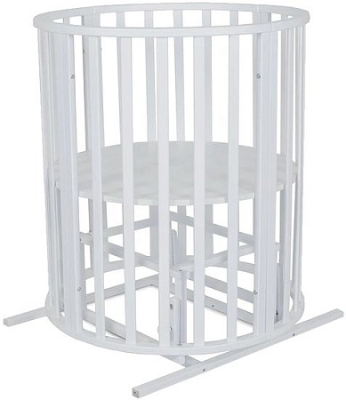 Кроватка-трансформер СКВ-Компани СКВ-10 108001 (белый)