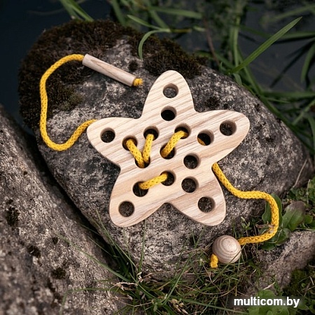 Шнуровка Polle Toys Звезда TO0312AS00 (ясень)