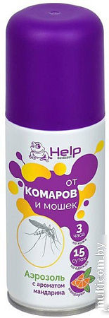 Аэрозоль против насекомых Help Цитрус репеллентный 80536 75 мл