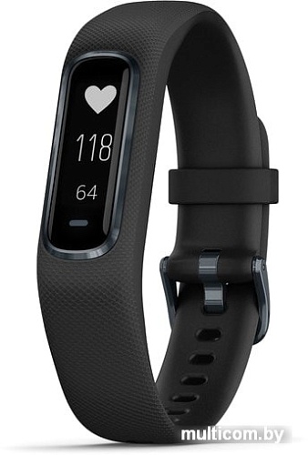 Фитнес-браслет Garmin Vivosmart 4 S/M (черный)
