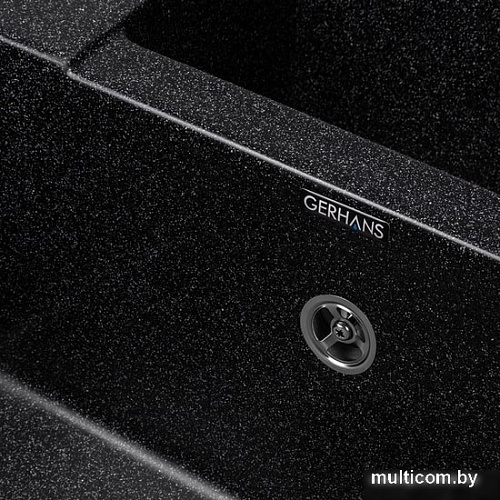Кухонная мойка Gerhans C01 (черный)